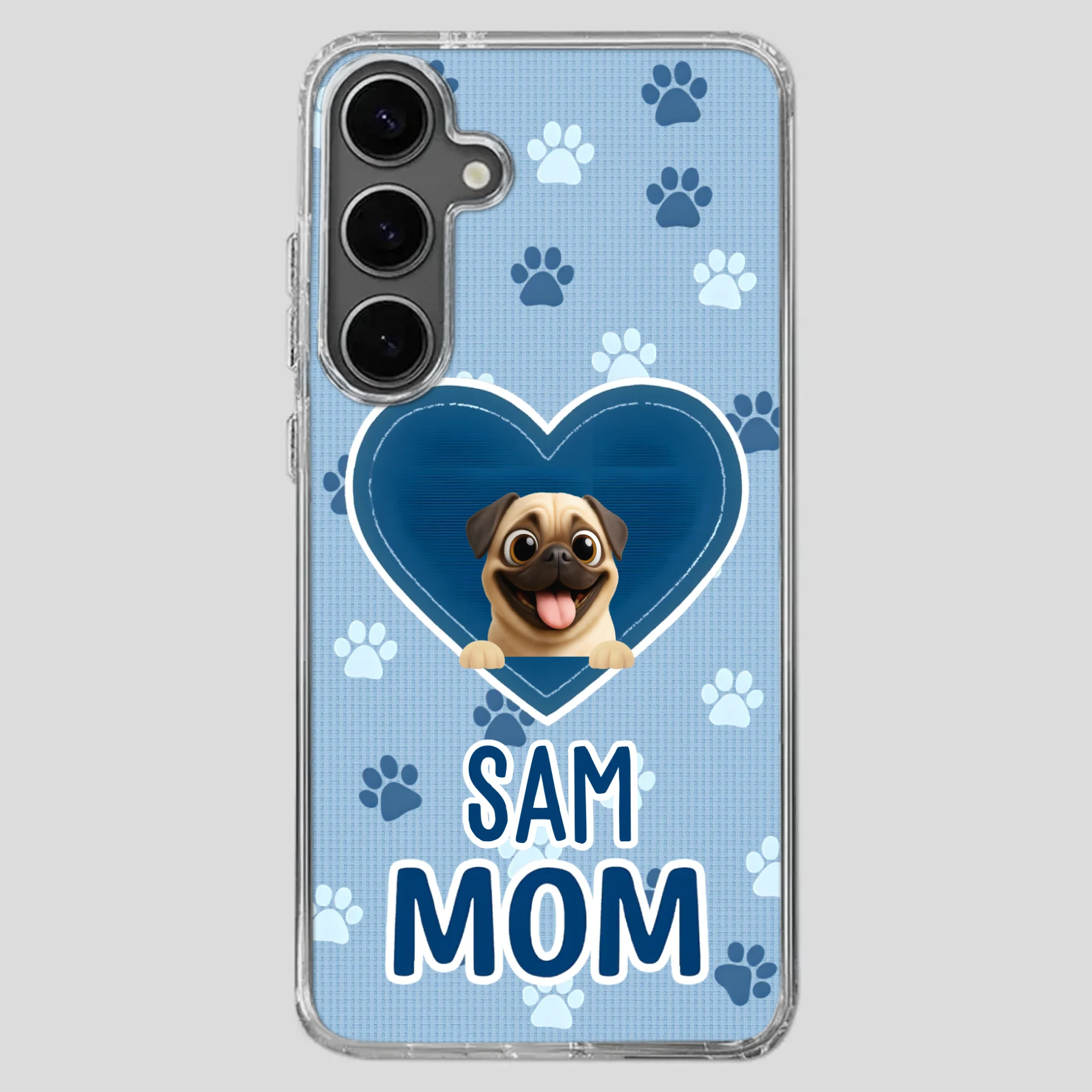 Personalized Pug Lover Phone Case - Perfect Gift For Dog Mom | 89Prints