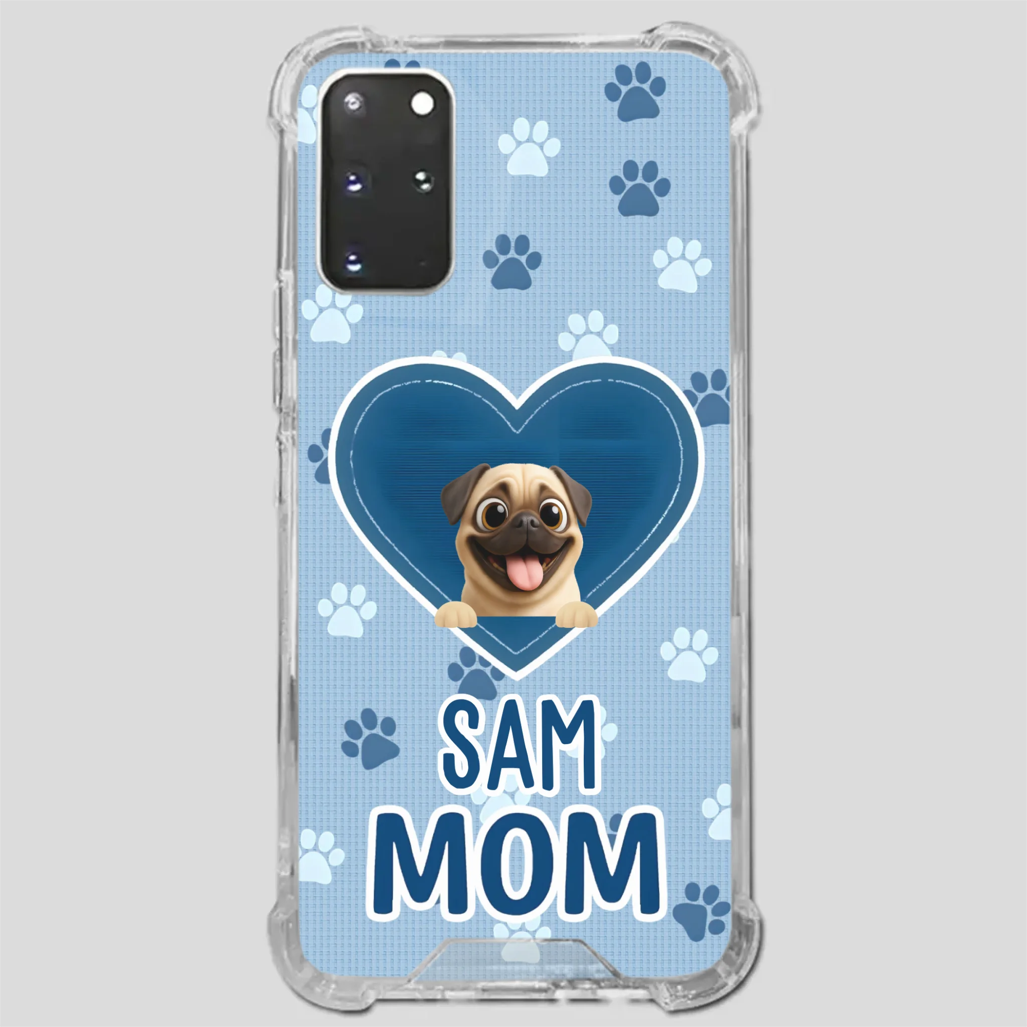 Personalized Pug Lover Phone Case - Perfect Gift For Dog Mom | 89Prints
