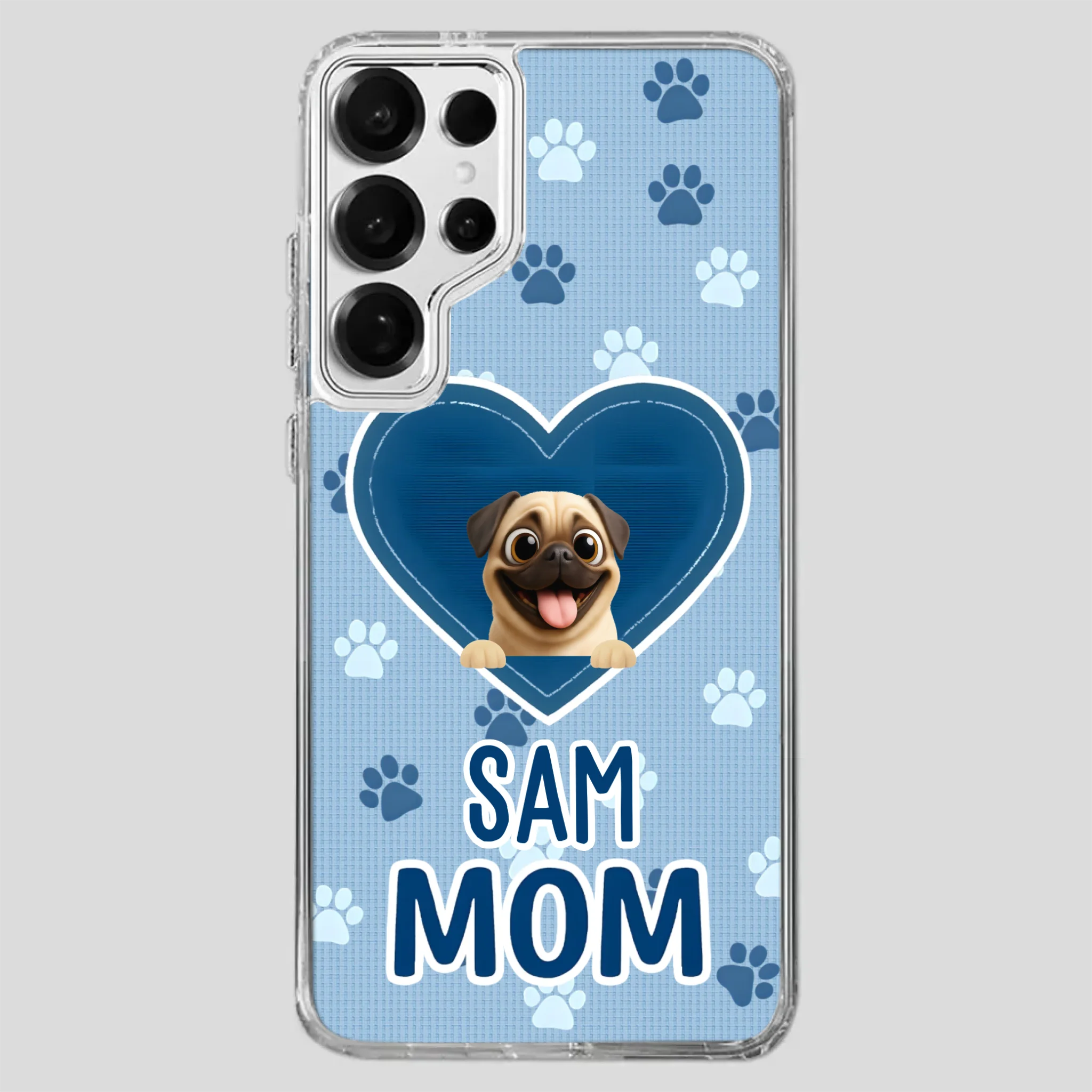 Personalized Pug Lover Phone Case - Perfect Gift For Dog Mom | 89Prints
