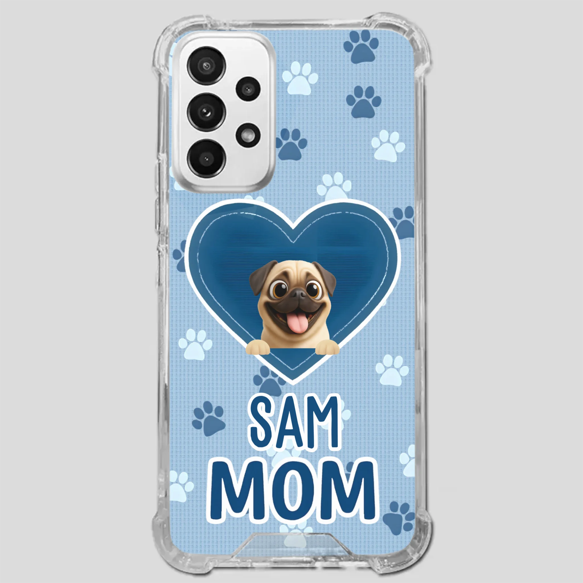Personalized Pug Lover Phone Case - Perfect Gift For Dog Mom | 89Prints