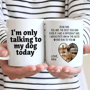 Custom Pug Lover Mug - Funny Personalized You Are The Best Dog Dad Ever Photo Present | 89Prints