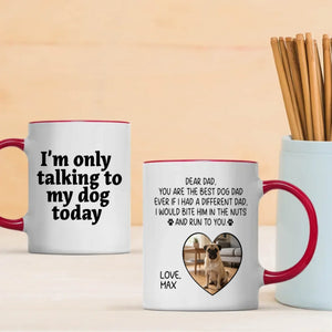 Custom Pug Lover Mug - Funny Personalized You Are The Best Dog Dad Ever Photo Present | 89Prints