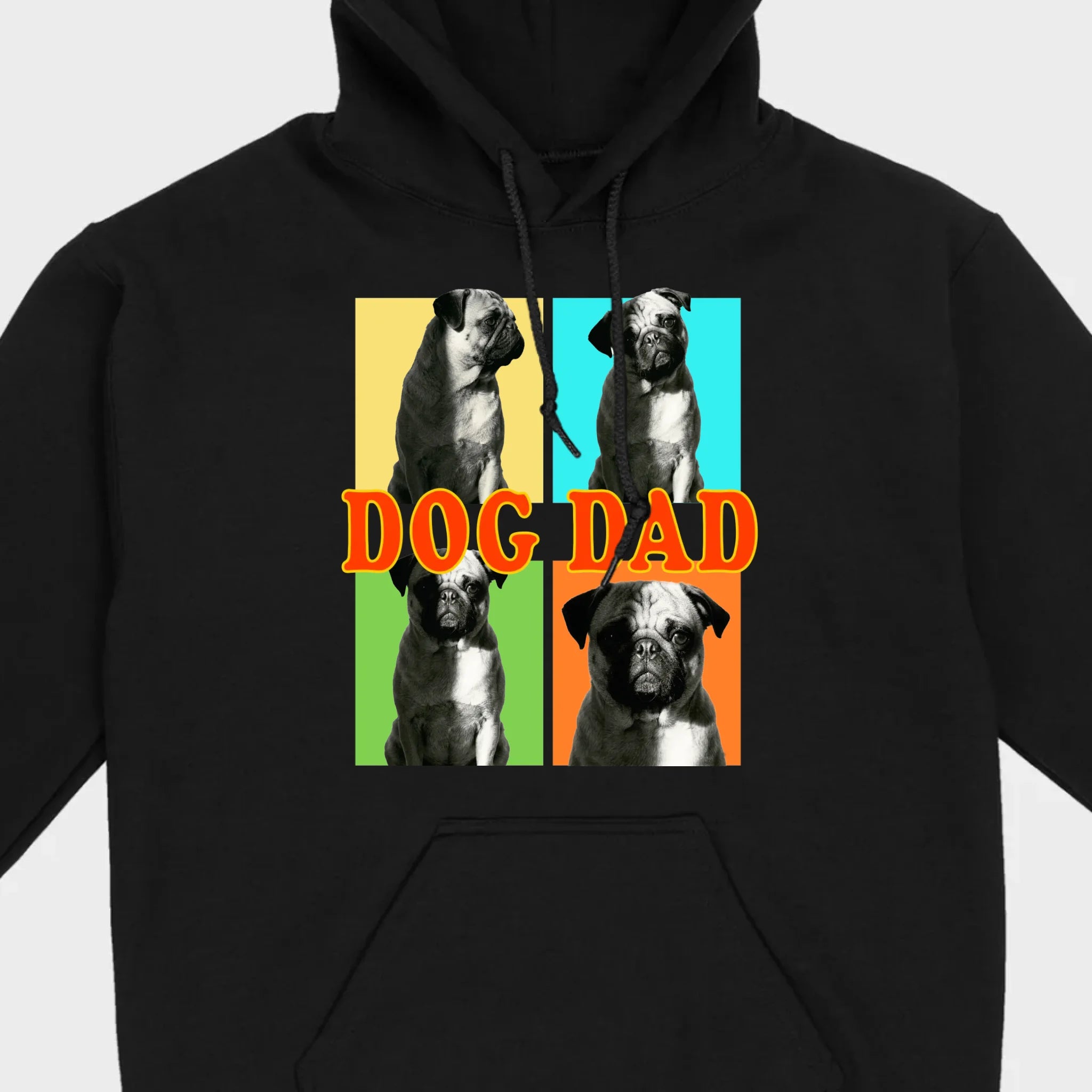 Personalized Pug Basic Tee - Custom Best Dog Dad/Mom T-Shirt | 89Prints