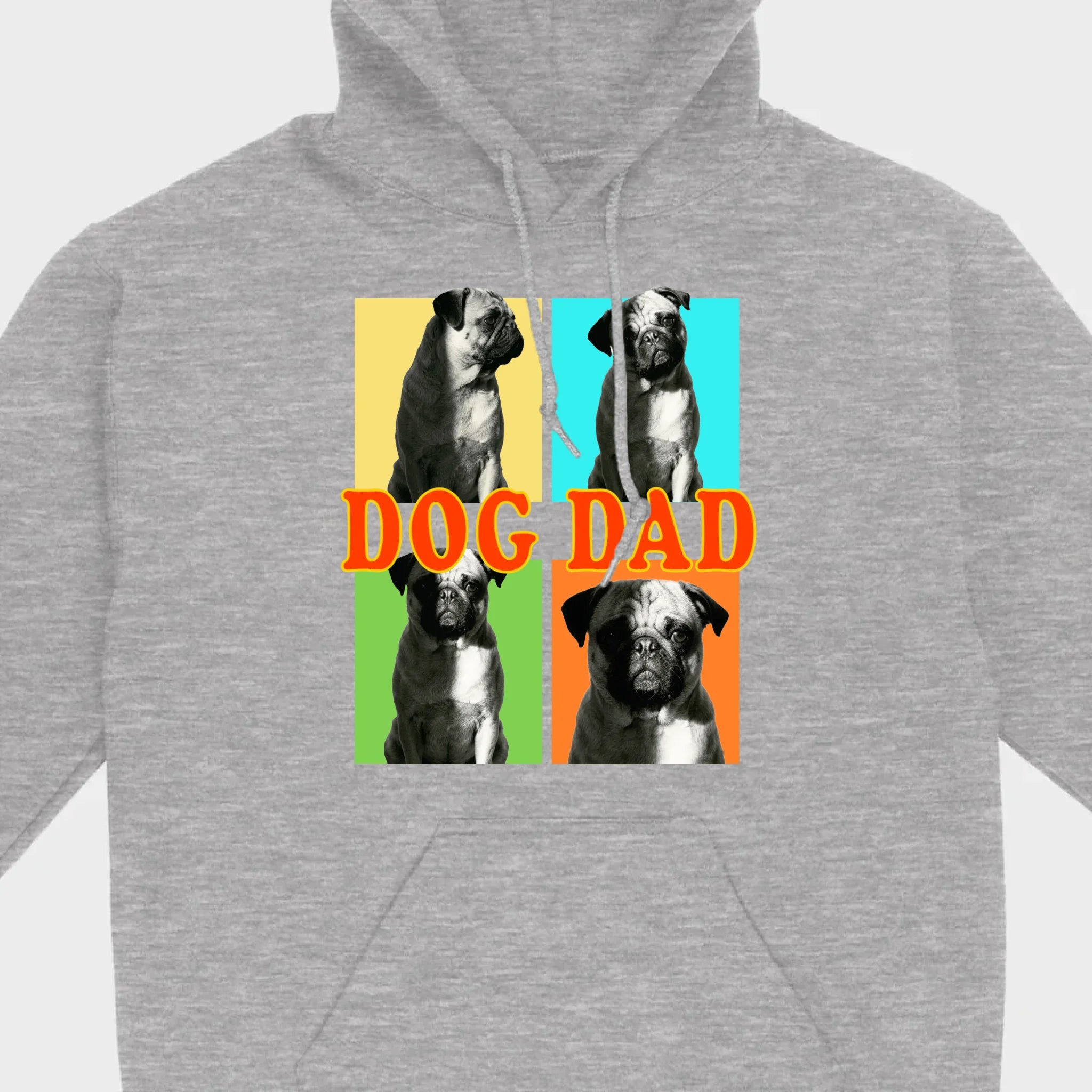 Personalized Pug Basic Tee - Custom Best Dog Dad/Mom T-Shirt | 89Prints