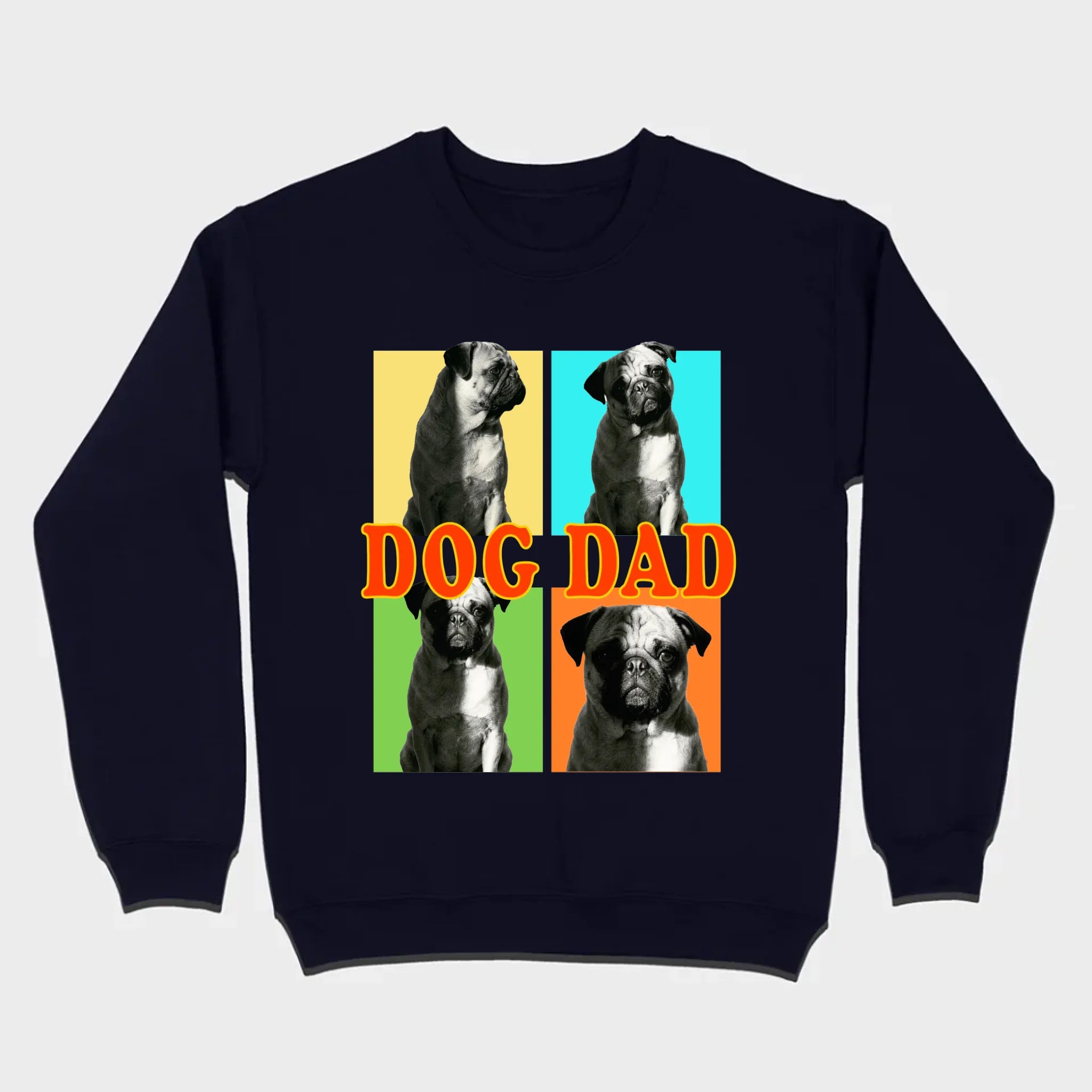 Personalized Pug Basic Tee - Custom Best Dog Dad/Mom T-Shirt | 89Prints