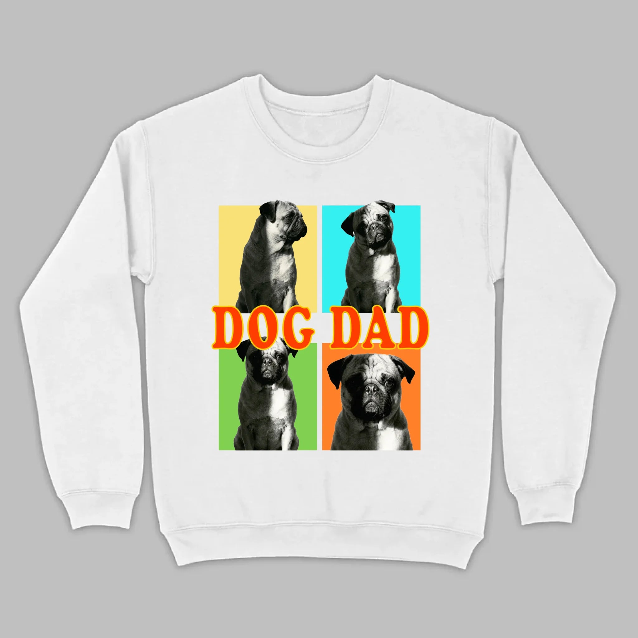 Personalized Pug Basic Tee - Custom Best Dog Dad/Mom T-Shirt | 89Prints
