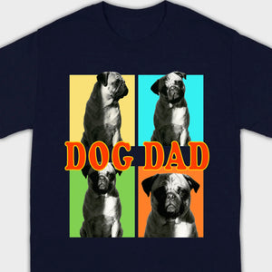 Personalized Pug Basic Tee - Custom Best Dog Dad/Mom T-Shirt | 89Prints