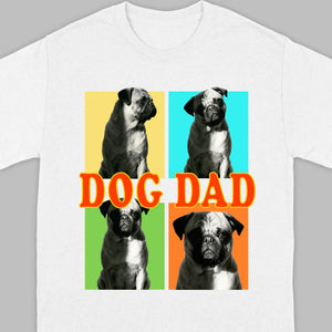Personalized Pug Basic Tee - Custom Best Dog Dad/Mom T-Shirt | 89Prints