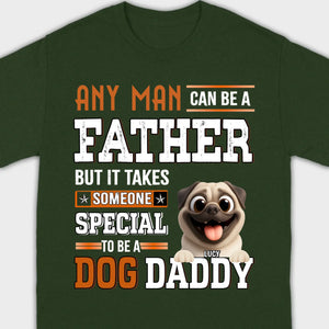 Custom Pug Lover Basic Tee – Celebrate Being A Special Dog Dad T-Shirts | 89Prints