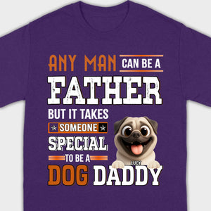 Custom Pug Lover Basic Tee – Celebrate Being A Special Dog Dad T-Shirts | 89Prints