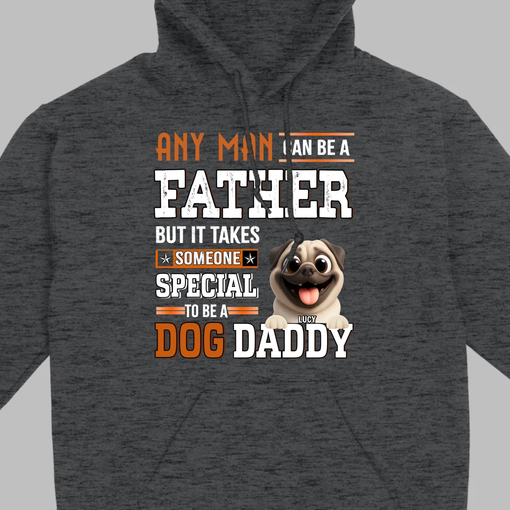 Custom Pug Lover Basic Tee – Celebrate Being A Special Dog Dad T-Shirts | 89Prints
