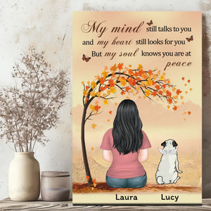Personalized Pug Memorial Canvas Wall Art – In Loving Memory Design | 89Prints