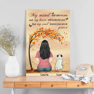 Personalized Pug Memorial Canvas Wall Art – In Loving Memory Design | 89Prints