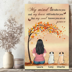 Personalized Pug Memorial Canvas Wall Art – In Loving Memory Design | 89Prints