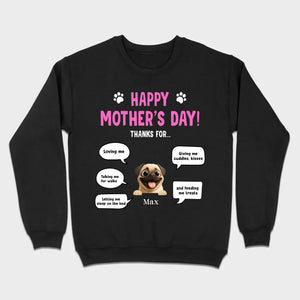 Custom Pug Lover Hoodie - Perfect Mother’s Day T-Shirt From Your Pets | 89Prints