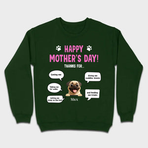 Custom Pug Lover Hoodie - Perfect Mother’s Day T-Shirt From Your Pets | 89Prints