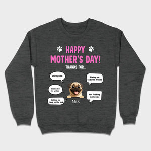 Custom Pug Lover Hoodie - Perfect Mother’s Day T-Shirt From Your Pets | 89Prints