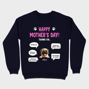 Custom Pug Lover Hoodie - Perfect Mother’s Day T-Shirt From Your Pets | 89Prints