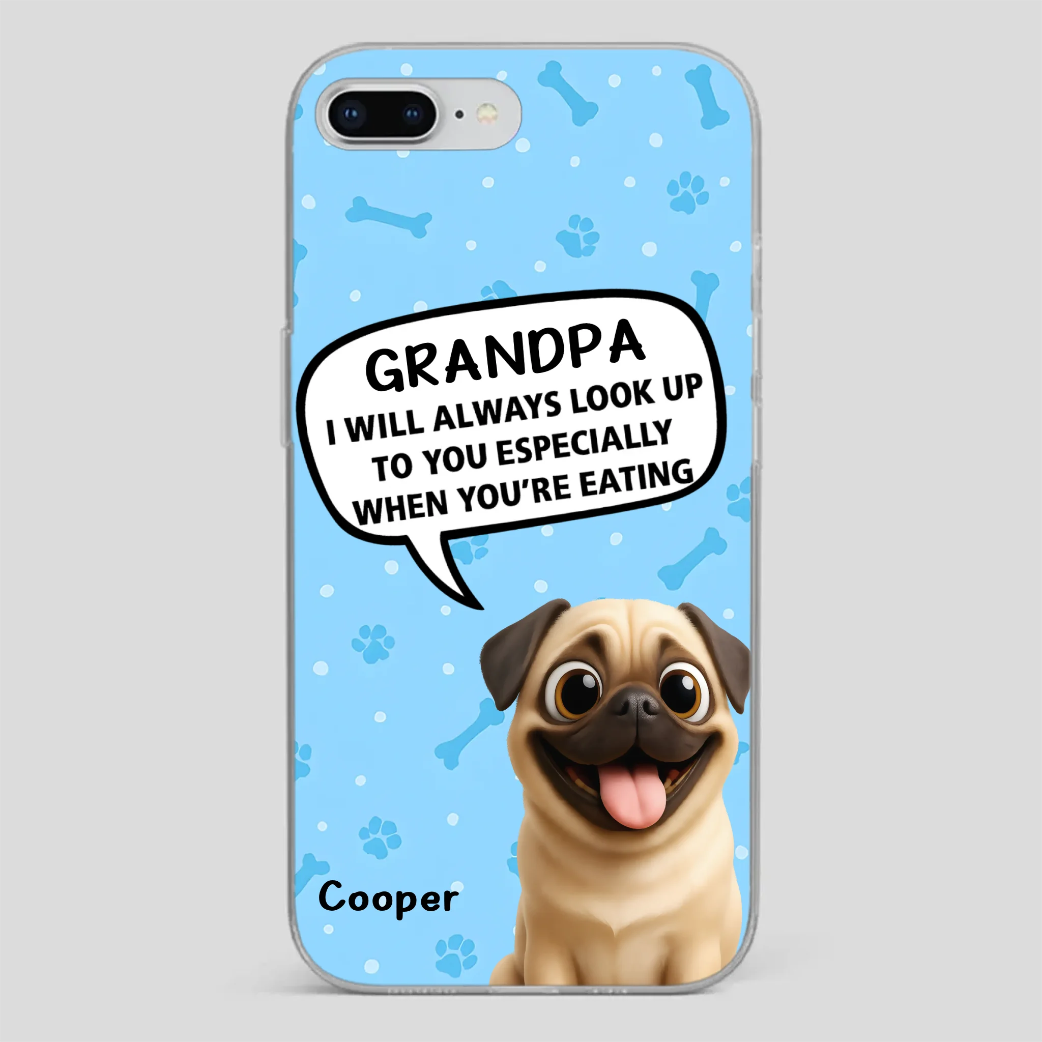 Personalized Pug Lover Phone Case – Dog Gift That Speaks From The Heart | 89Prints