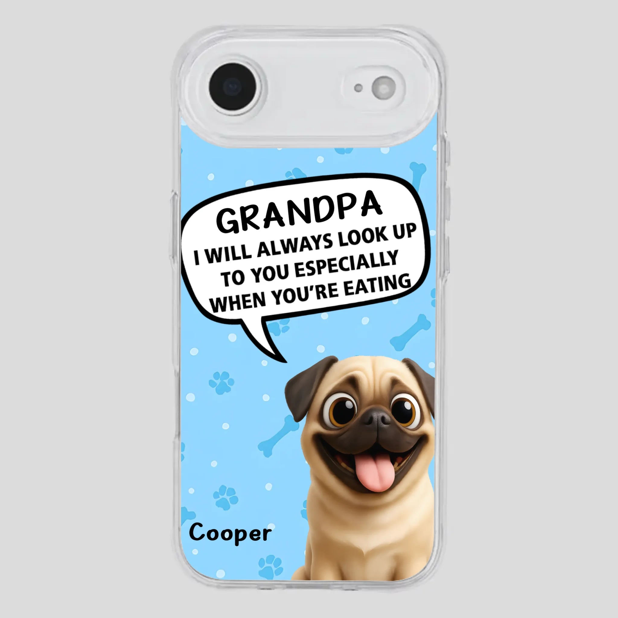 Personalized Pug Lover Phone Case – Dog Gift That Speaks From The Heart | 89Prints