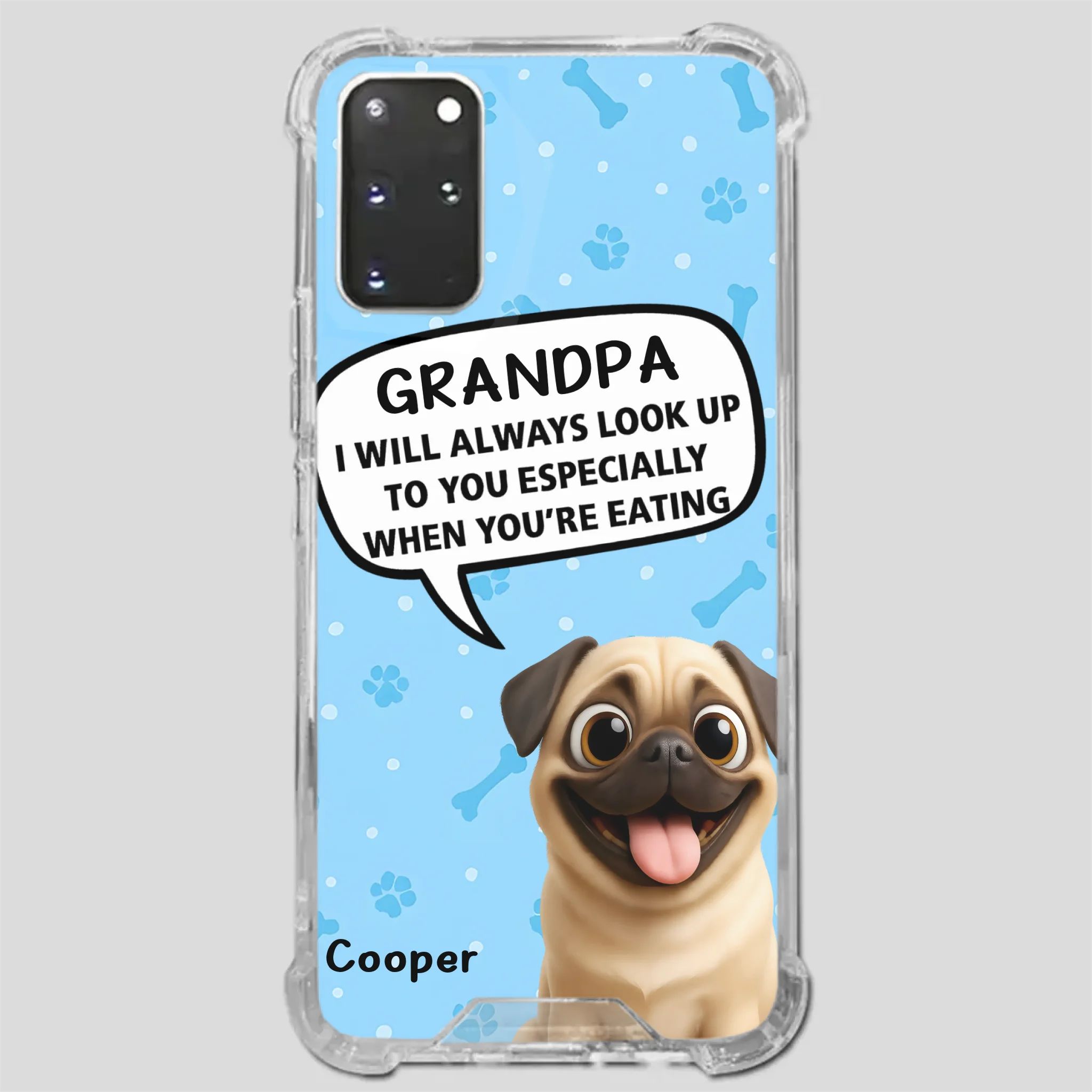 Personalized Pug Lover Phone Case – Dog Gift That Speaks From The Heart | 89Prints