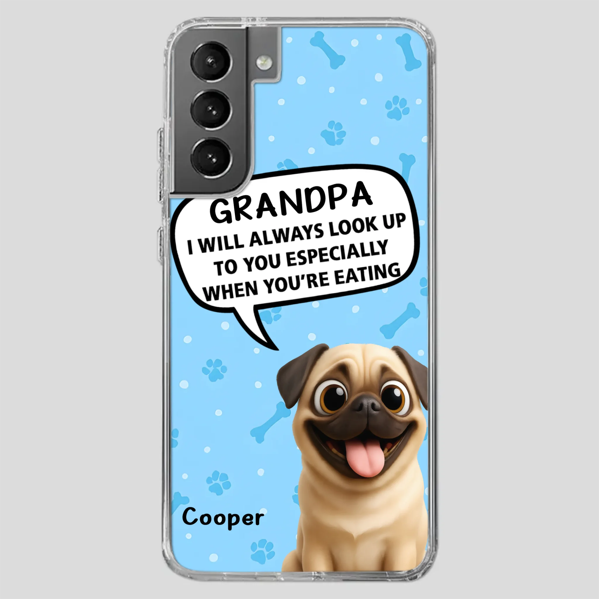 Personalized Pug Lover Phone Case – Dog Gift That Speaks From The Heart | 89Prints