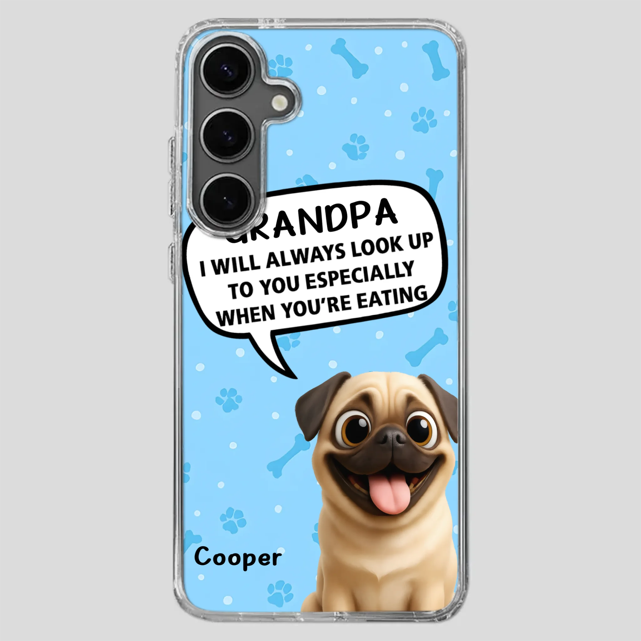 Personalized Pug Lover Phone Case – Dog Gift That Speaks From The Heart | 89Prints