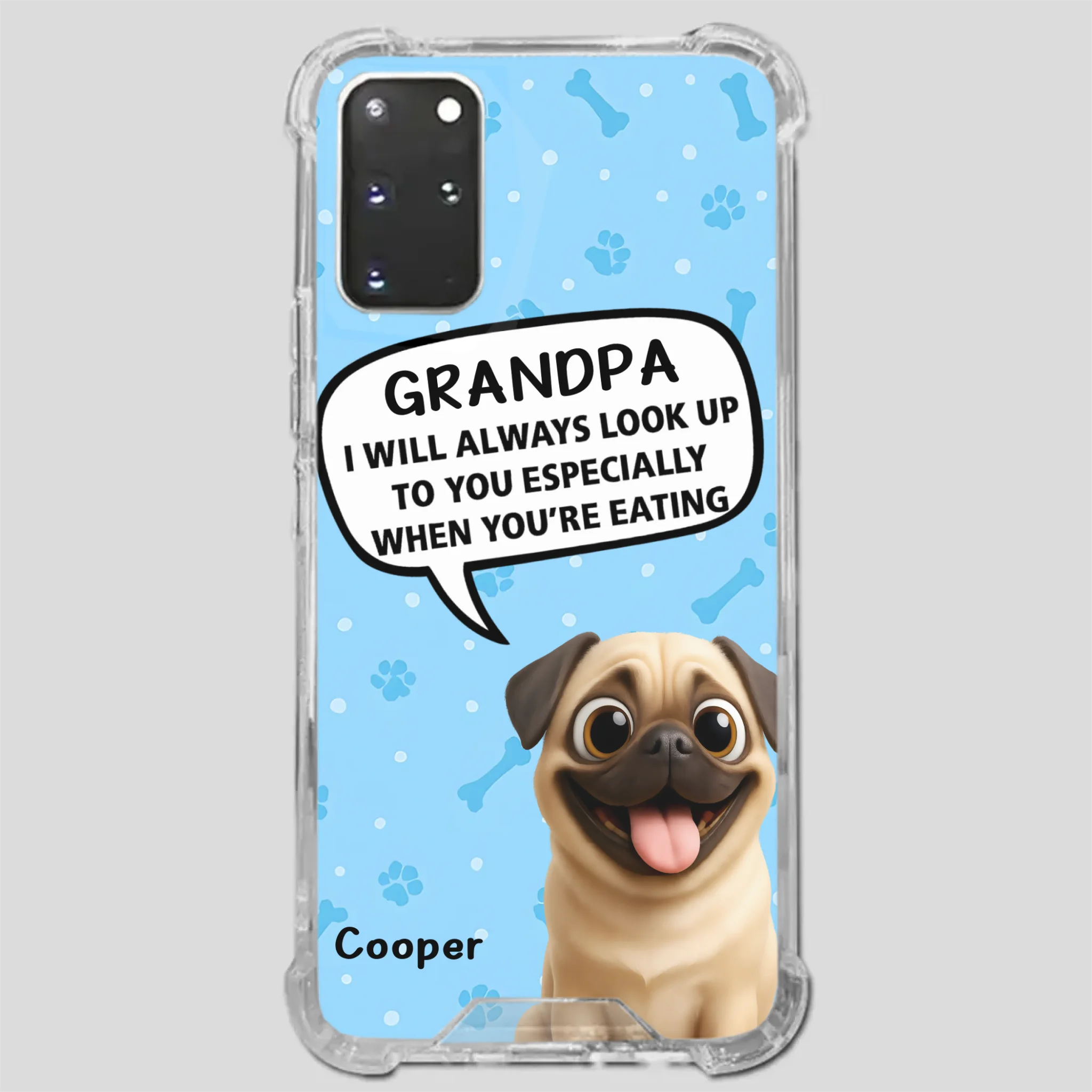 Personalized Pug Lover Phone Case – Dog Gift That Speaks From The Heart | 89Prints