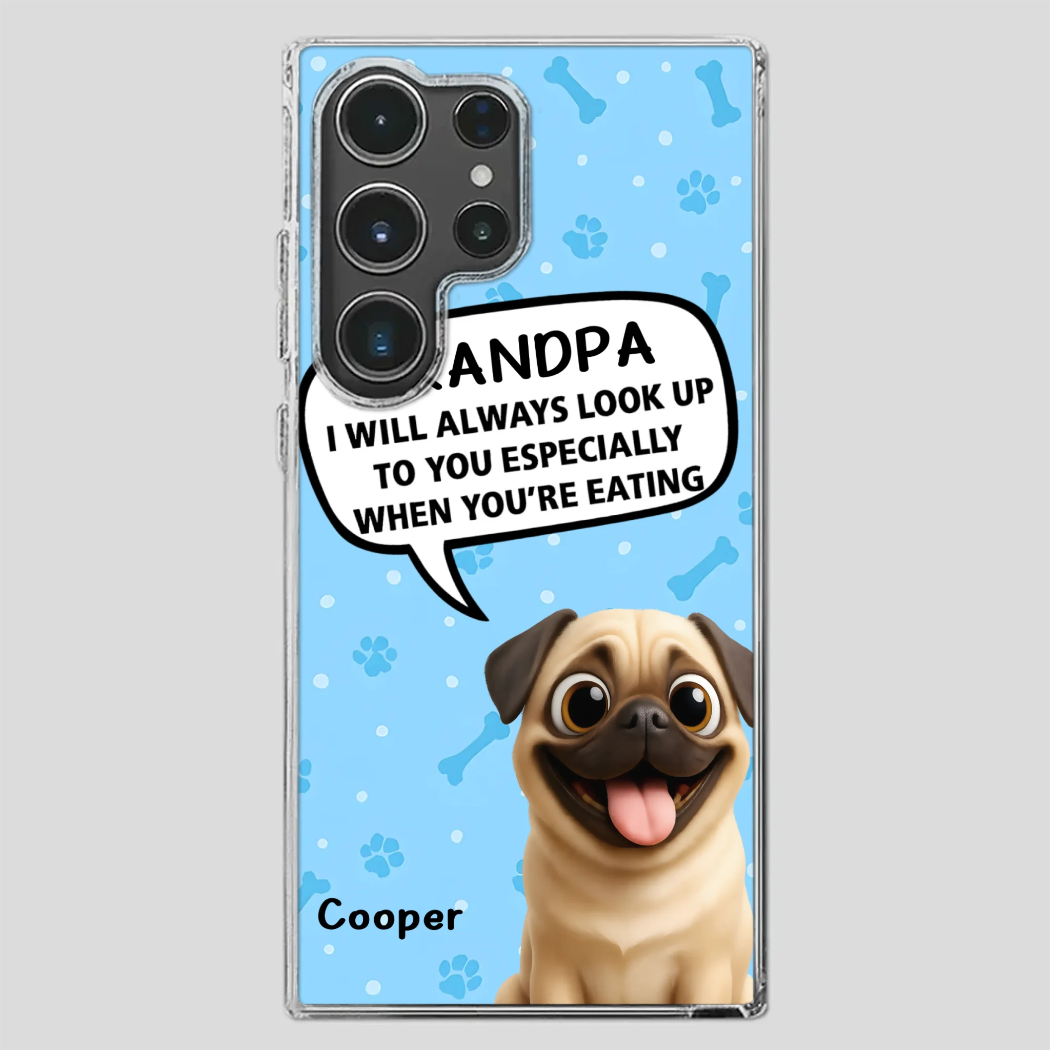 Personalized Pug Lover Phone Case – Dog Gift That Speaks From The Heart | 89Prints