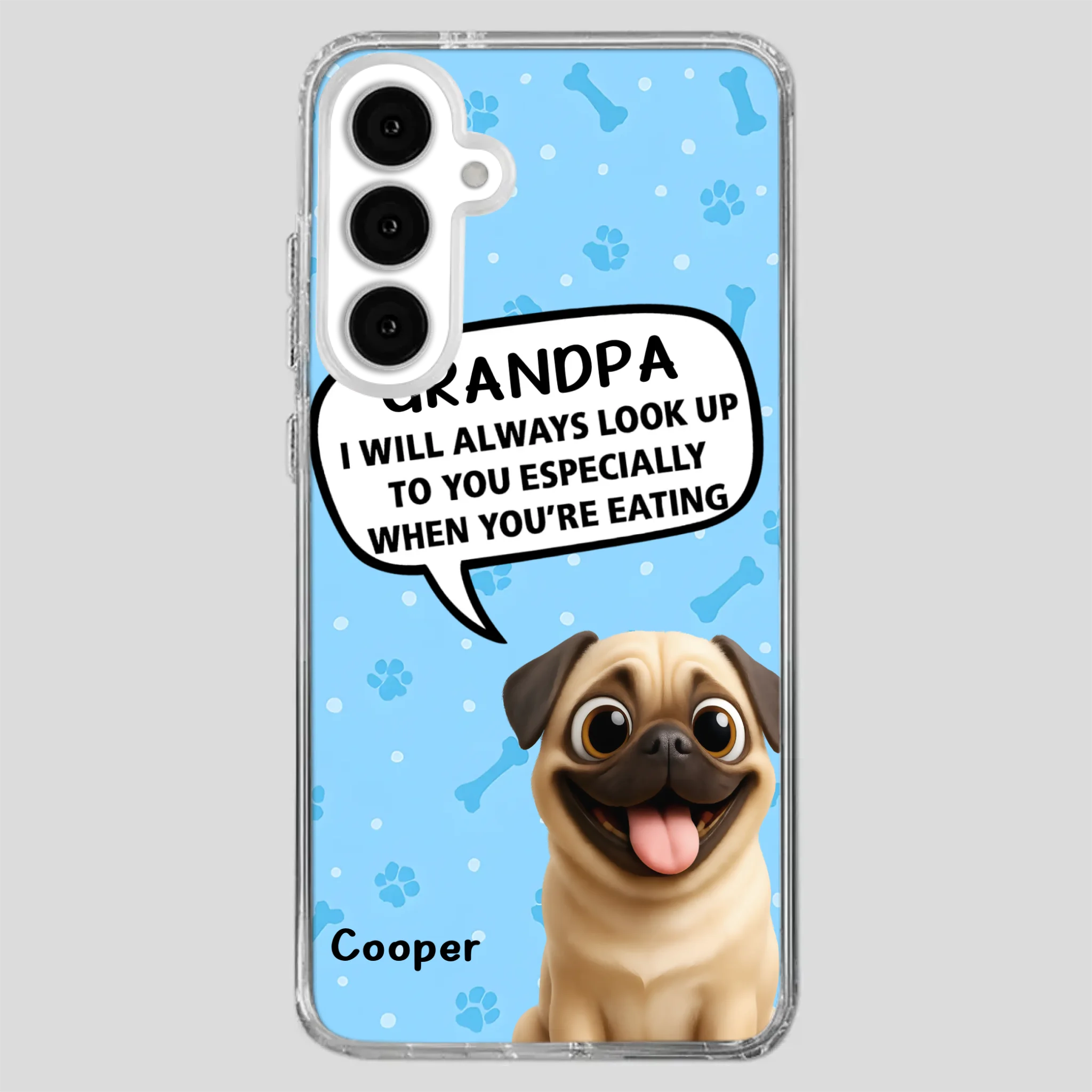 Personalized Pug Lover Phone Case – Dog Gift That Speaks From The Heart | 89Prints
