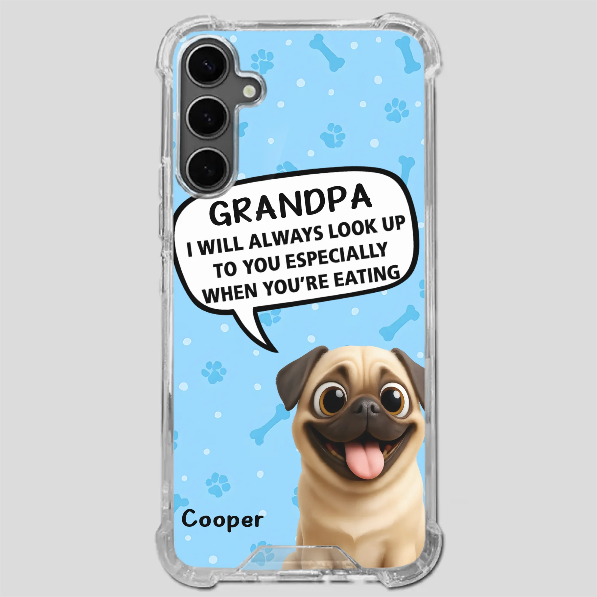 Personalized Pug Lover Phone Case – Dog Gift That Speaks From The Heart | 89Prints