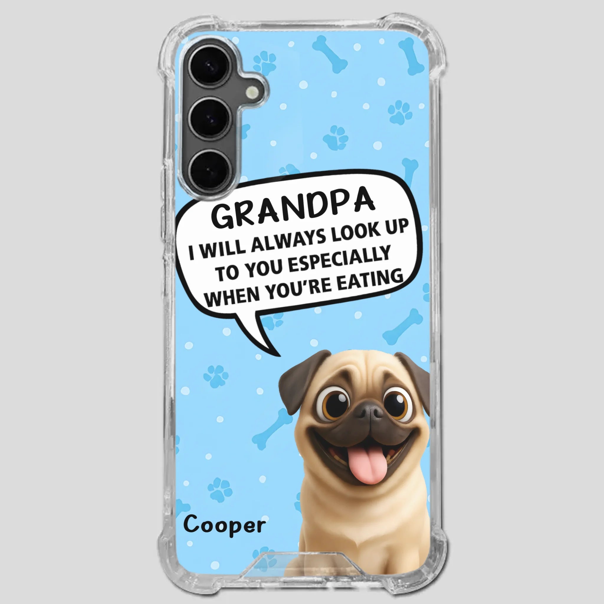 Personalized Pug Lover Phone Case – Dog Gift That Speaks From The Heart | 89Prints