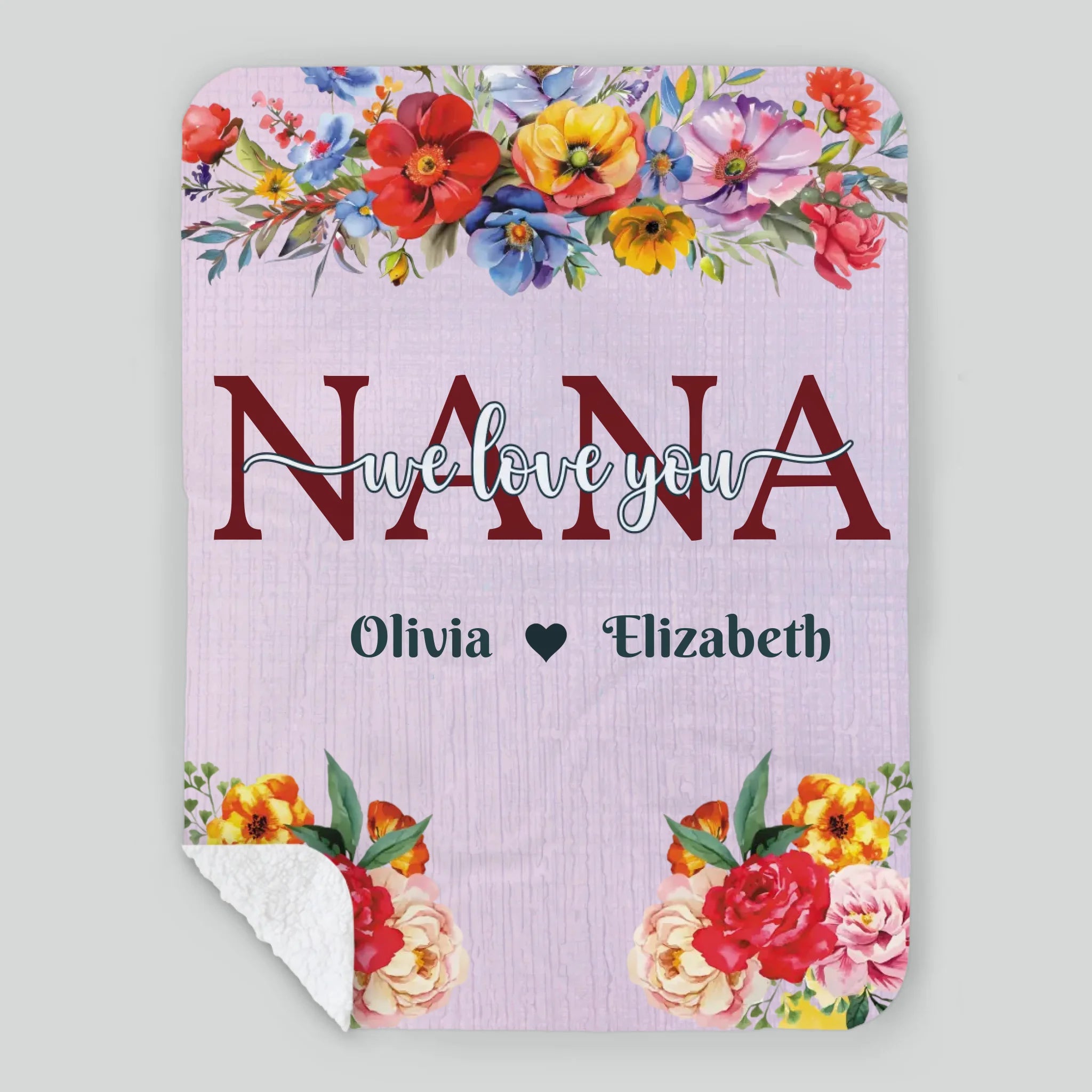 Grandparents Blanket – A Personalized Gift of Warmth and Love - 89Prints