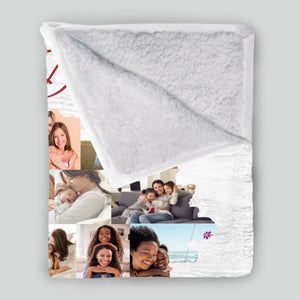 Personalized Blanket – A Loving Message from Mom to Daughter - 89Prints