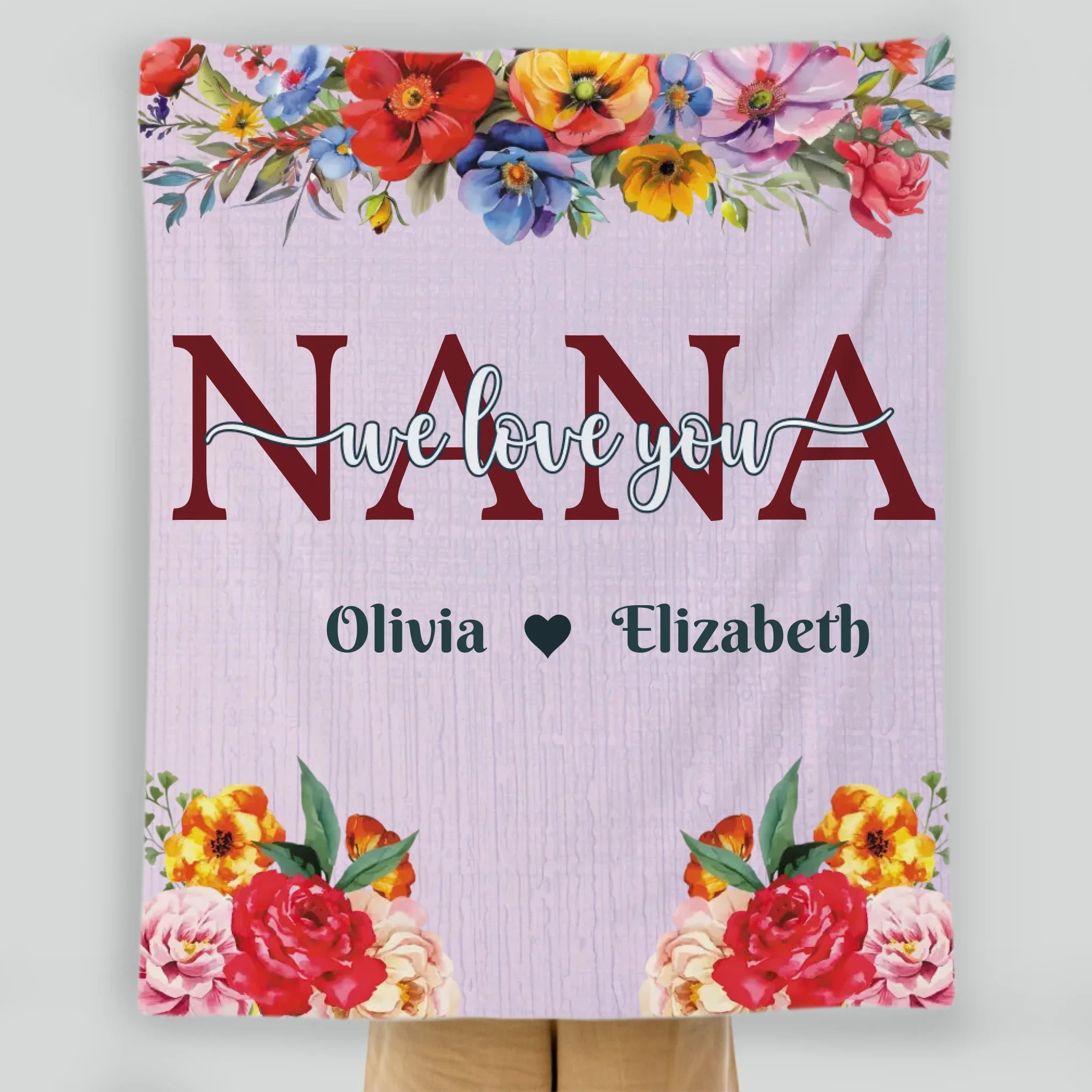 Grandparents Blanket – A Personalized Gift of Warmth and Love - 89Prints