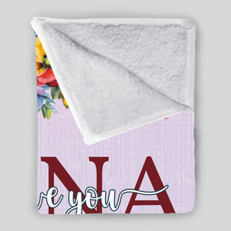 Grandparents Blanket – A Personalized Gift of Warmth and Love - 89Prints