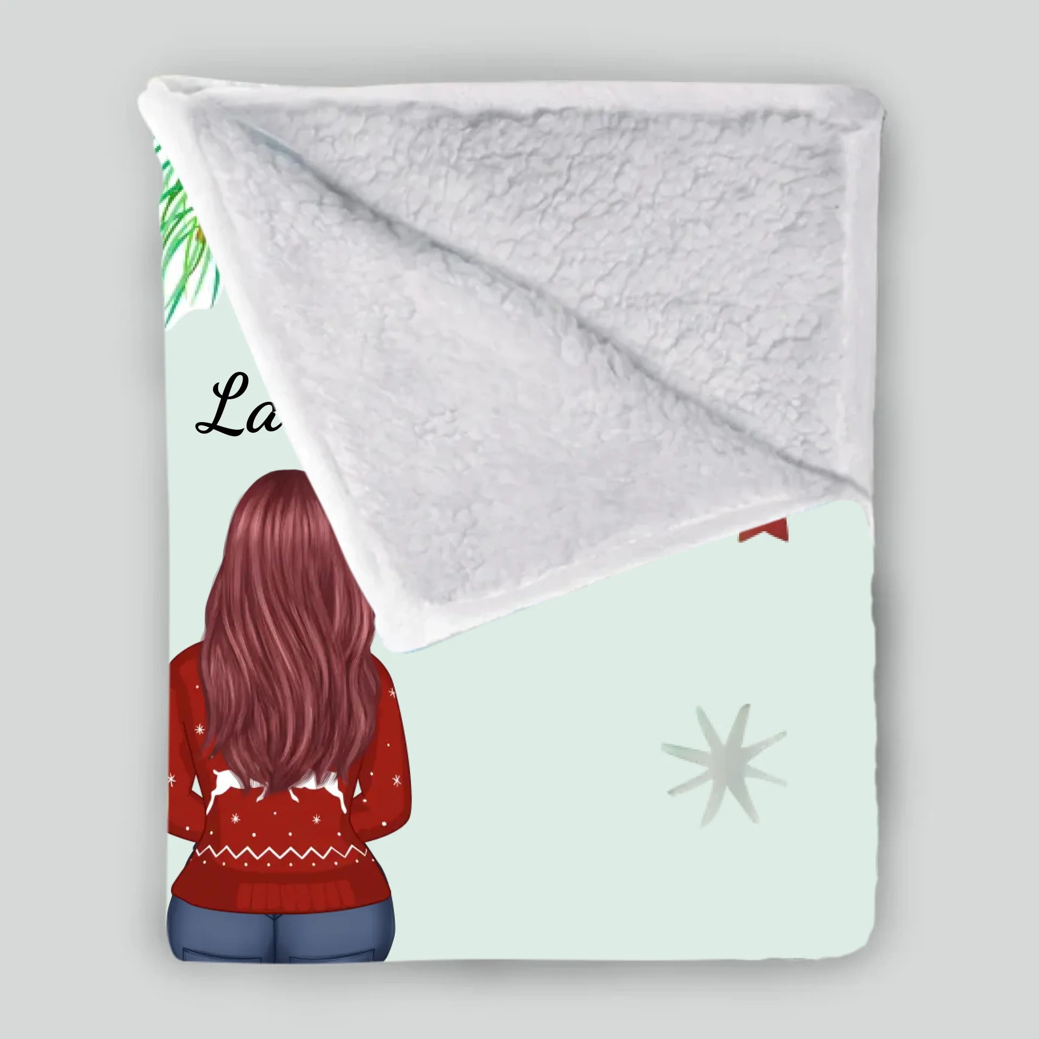 Personalized Memorial Blanket for Mom – Custom Name Tribute - 89Prints