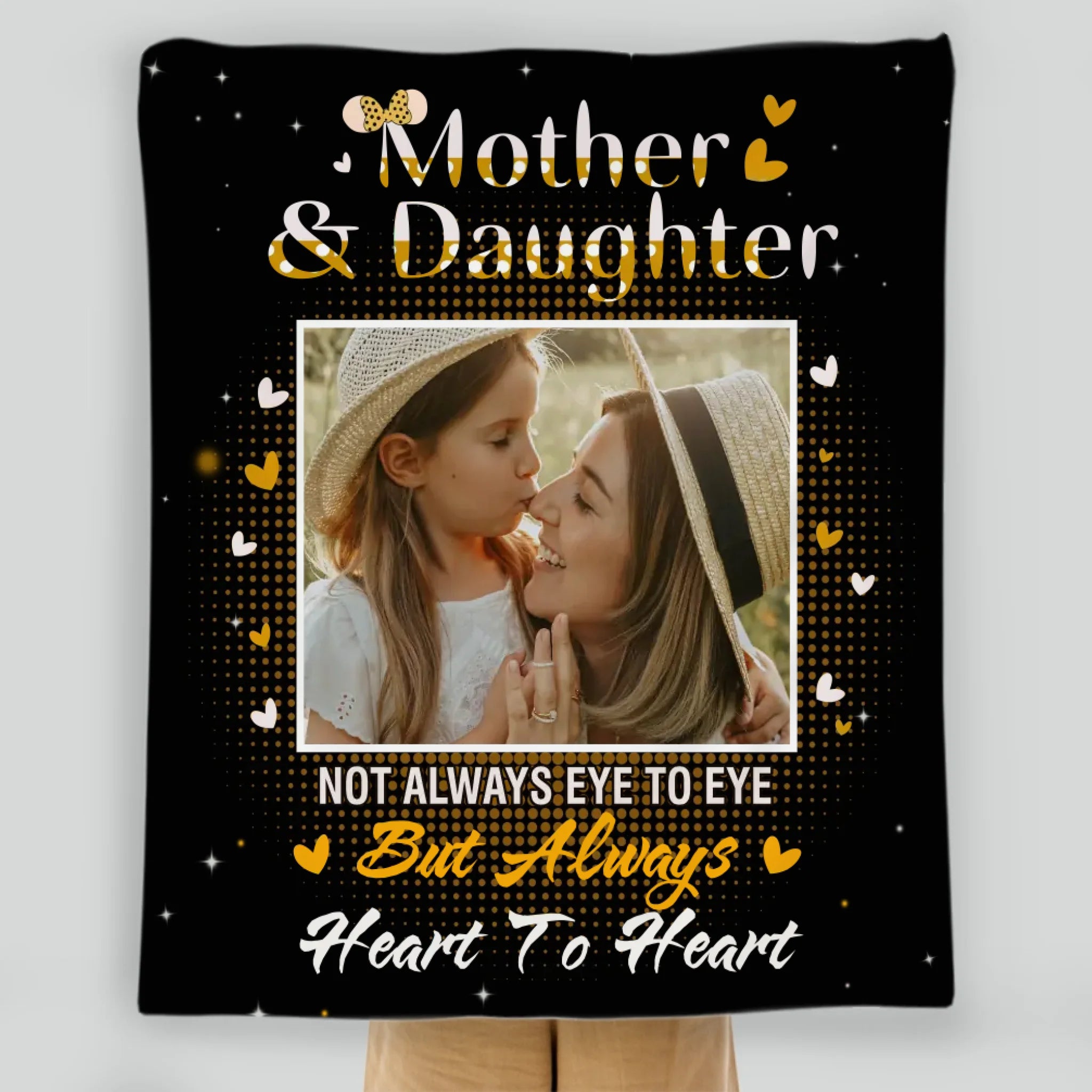 Personalized Blanket – For the Unbreakable Mother-Daughter Bond - 89Prints