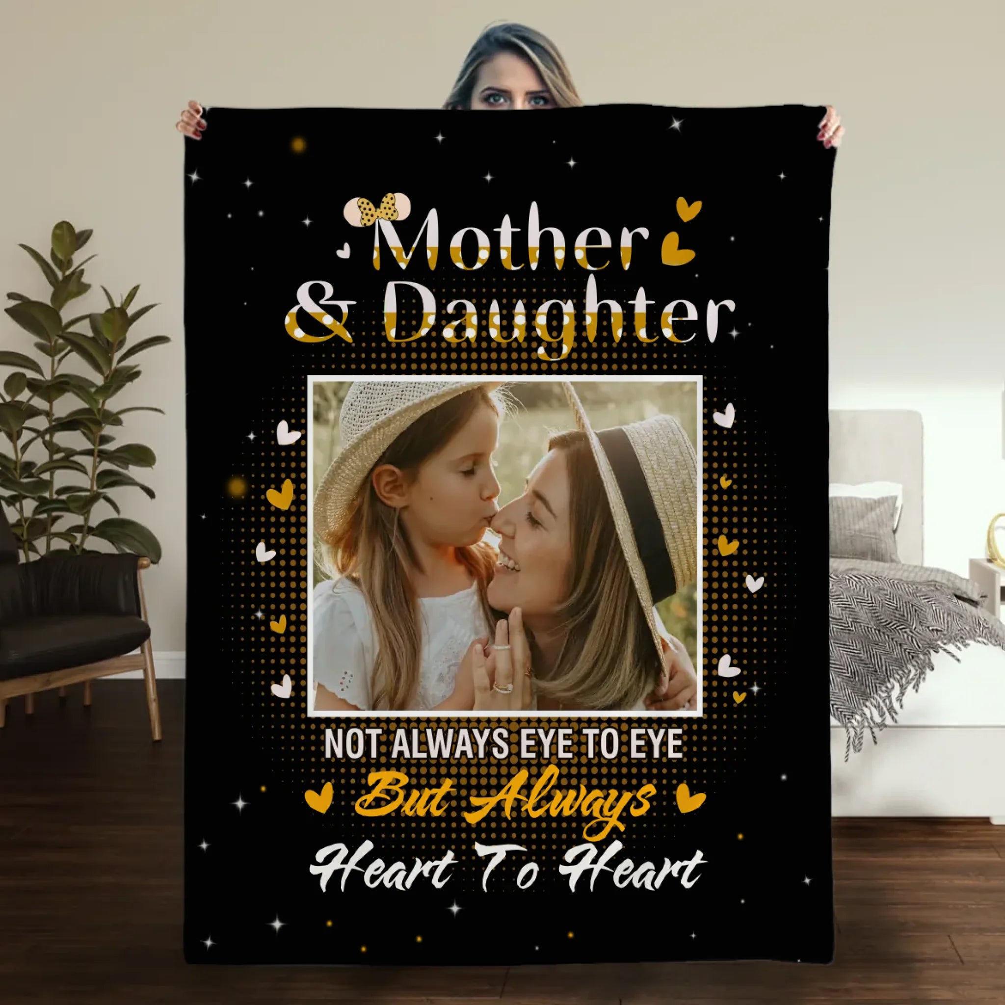 Personalized Blanket – For the Unbreakable Mother-Daughter Bond - 89Prints