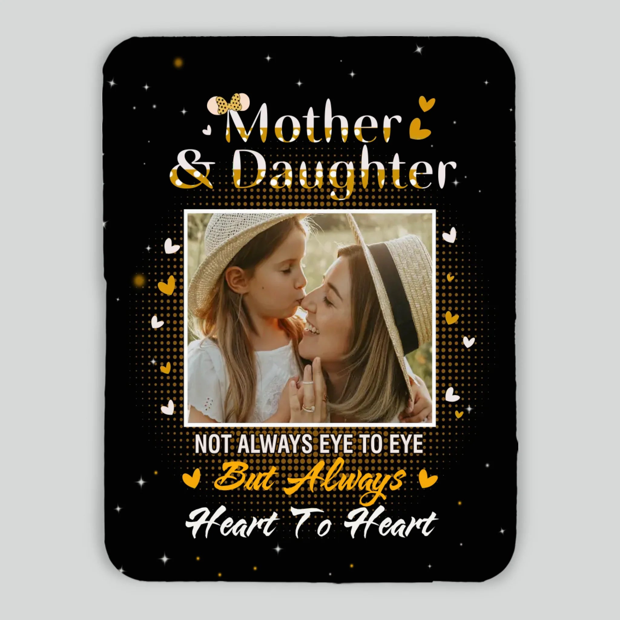 Personalized Blanket – For the Unbreakable Mother-Daughter Bond - 89Prints