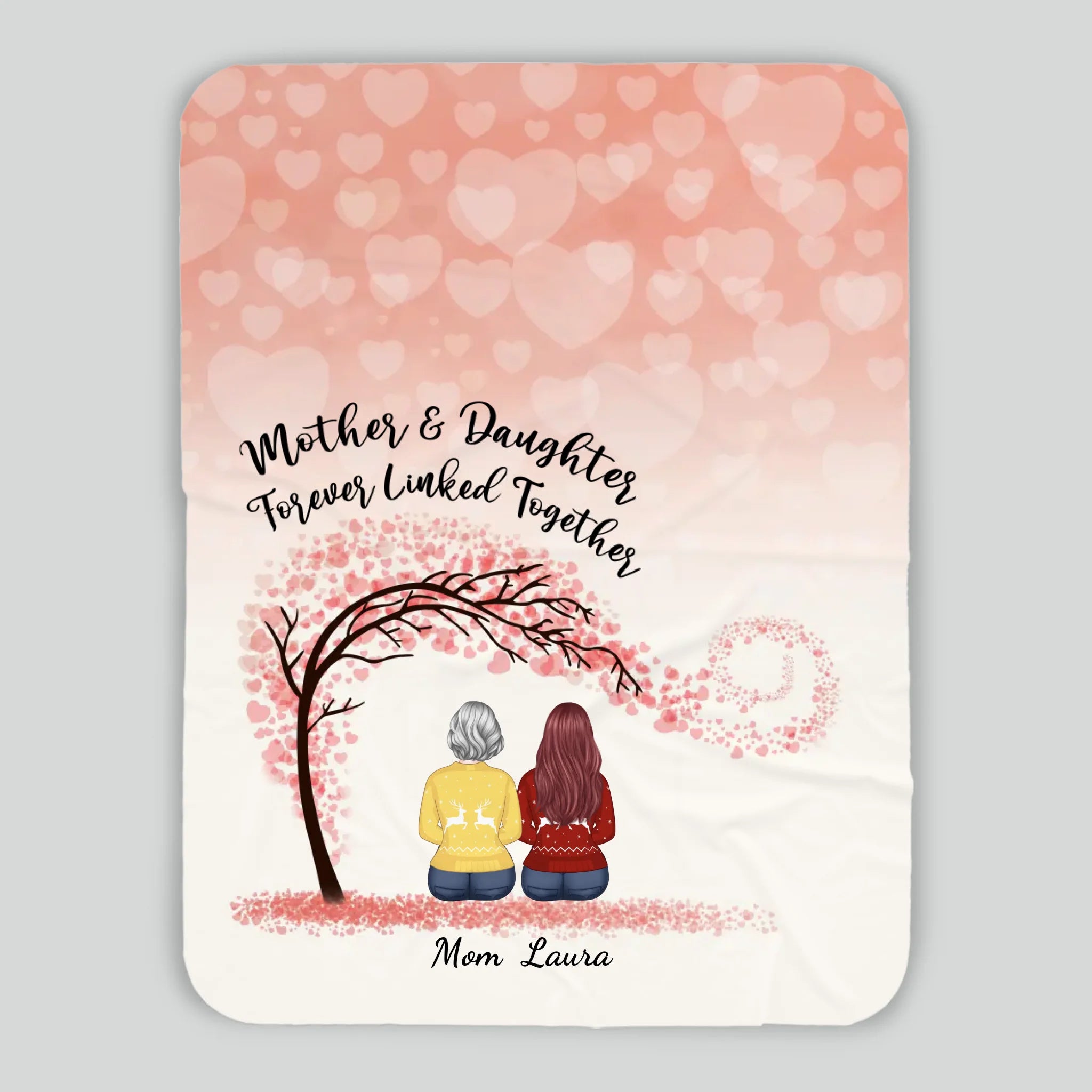 Personalized Blanket – A Piece of Home from Daughter to Mom - 89Prints