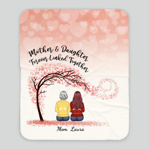 Personalized Blanket – A Piece of Home from Daughter to Mom - 89Prints