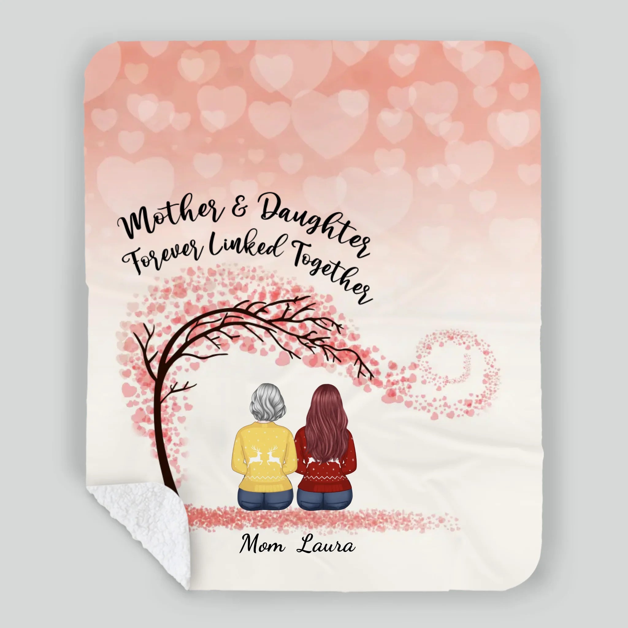 Personalized Blanket – A Piece of Home from Daughter to Mom - 89Prints