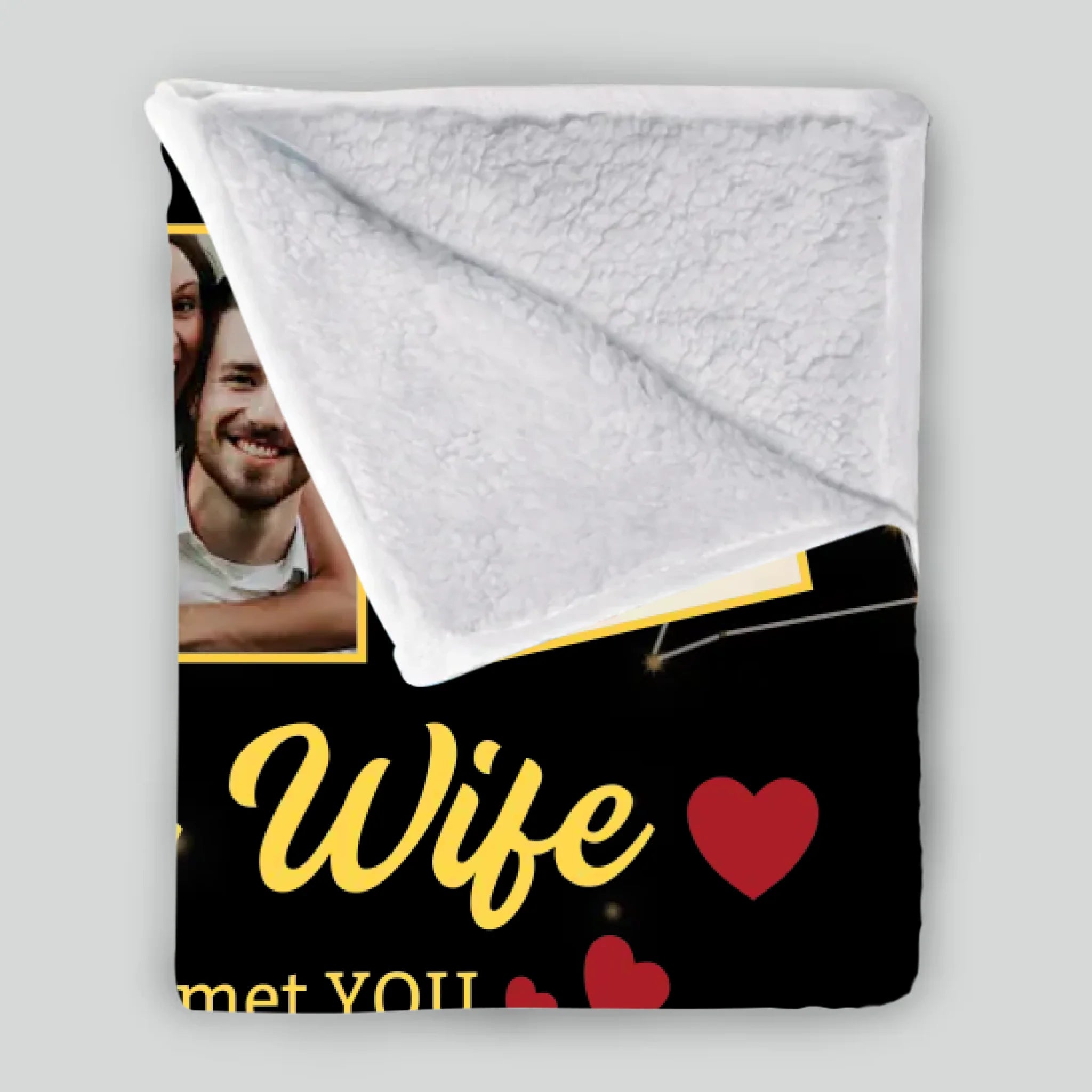 Personalized Blanket for Wife – A Warm Reminder of Forever Love - 89Prints