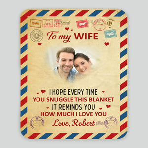 Personalized Blanket for Wife – A Cozy Gift Wrapped in Love - 89Prints