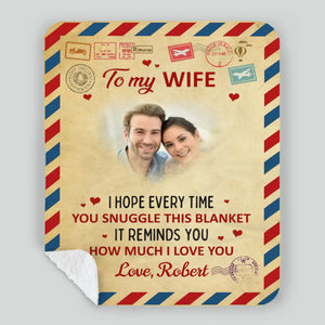 Personalized Blanket for Wife – A Cozy Gift Wrapped in Love - 89Prints