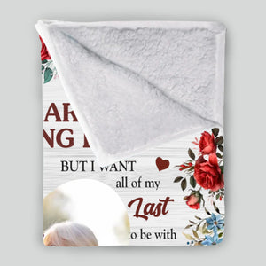 Personalized Husband & Wife Blanket – “You Are My Missing Piece” with Names - 89Prints