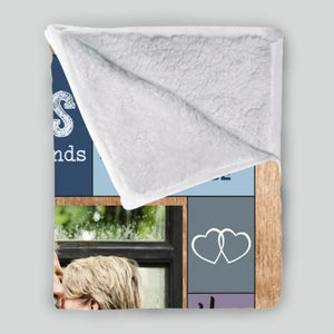 Personalized Husband & Wife Blanket – Together is Our Favorite Place to Be - 89Prints