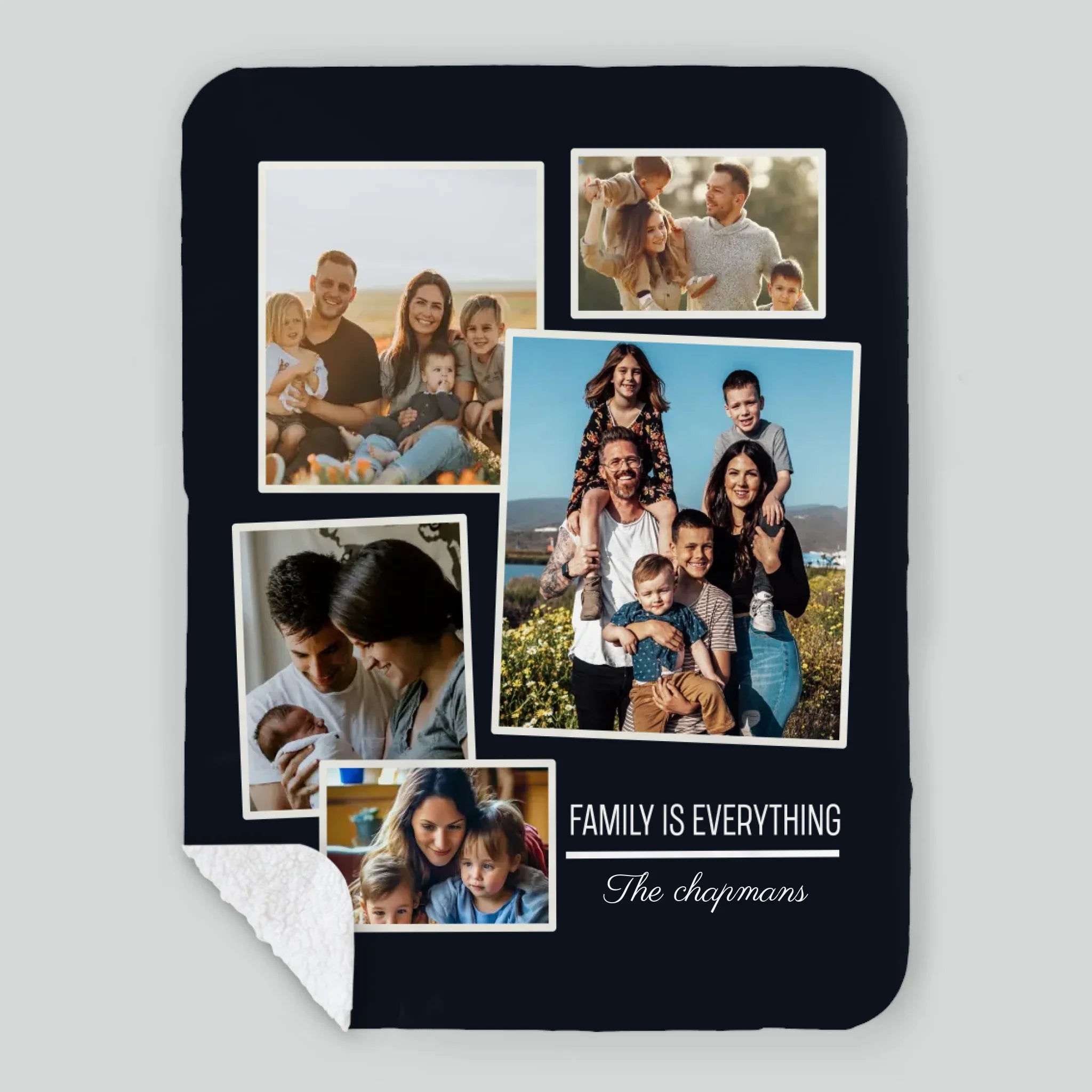Personalized Husband and Wife Blanket – Family Is Everything - 89Prints