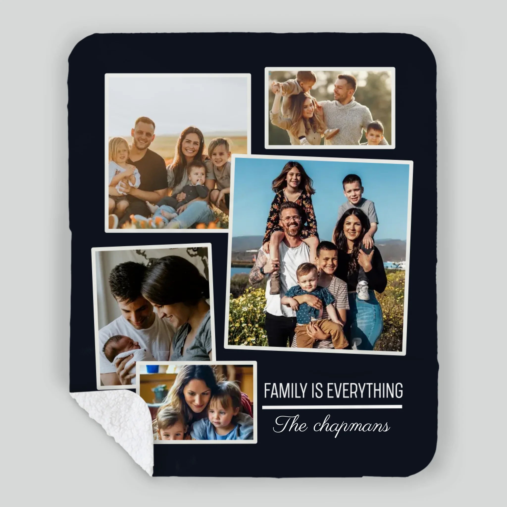 Personalized Husband and Wife Blanket – Family Is Everything - 89Prints
